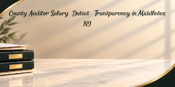 County Auditor Salary, Duties & Transparency in Middlesex NJ