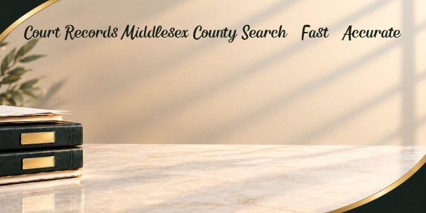 Court Records Middlesex County Search – Fast & Accurate