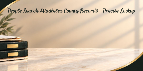 People Search Middlesex County Records & Precise Lookup