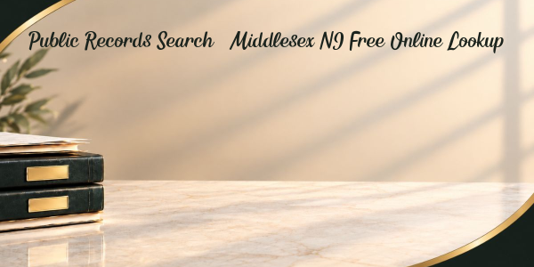 Public Records Search – Middlesex NJ Free Online Lookup