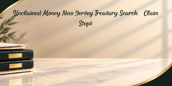 Unclaimed Money New Jersey Treasury Search & Claim Steps